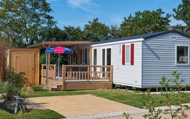 Mobil home du Camping de Oase Pays-Bas