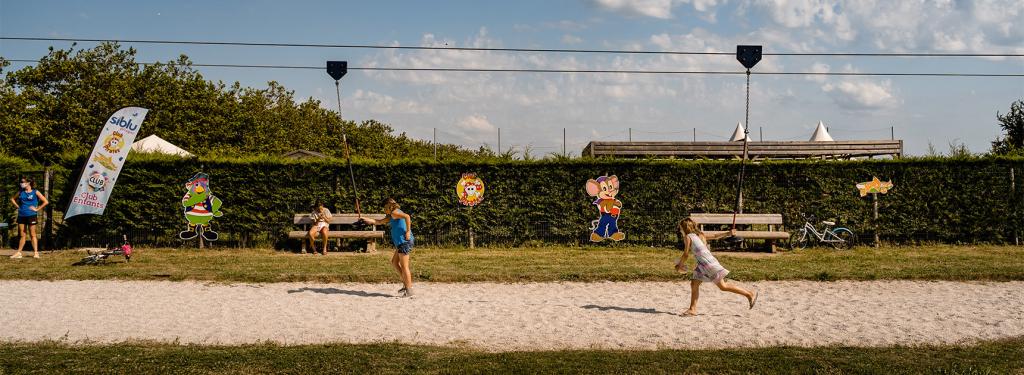 Tyroliennes du camping Mer et Soleil d'Oléron